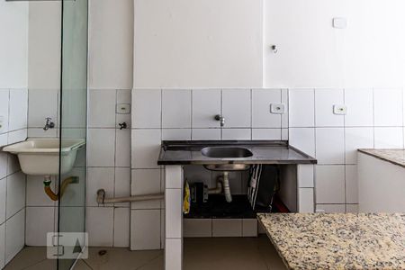 Cozinha de kitnet/studio à venda com 1 quarto, 35m² em Consolação, São Paulo