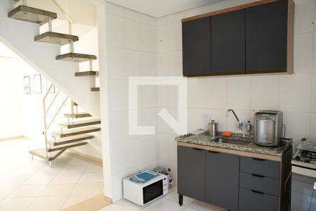 Casa de condomínio para alugar com 59m², 2 quartos e 1 vagaCozinha