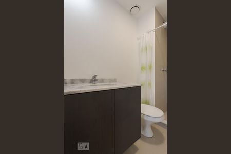 Studio à venda com 45m², 1 quarto e 1 vaga Studio à venda com 45m², 1 quarto e 1 vagaBanheiro