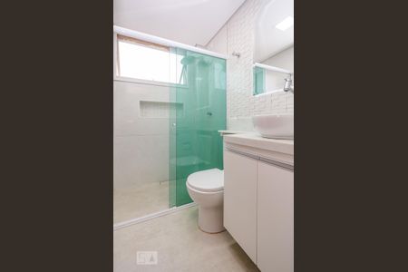 Banheiro Social de apartamento para alugar com 2 quartos, 80m² em Nova Granada, Belo Horizonte