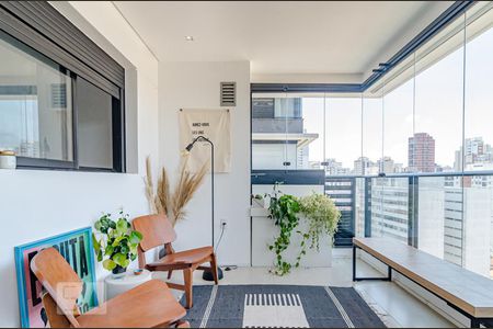 Varanda de apartamento para alugar com 2 quartos, 72m² em Pinheiros, São Paulo