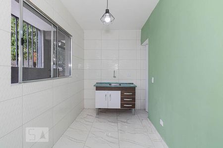 Sala e Cozinha de Apartamento com 1 quarto, 40m² Jardim Brasil 