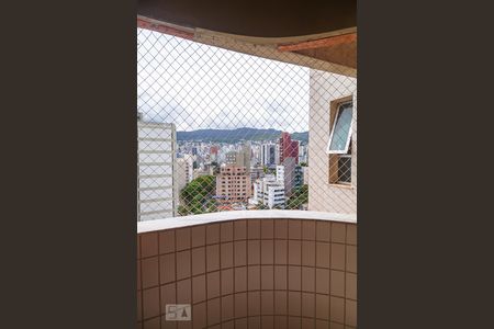 Varanda da Sala de apartamento para alugar com 1 quarto, 38m² em São Pedro, Belo Horizonte