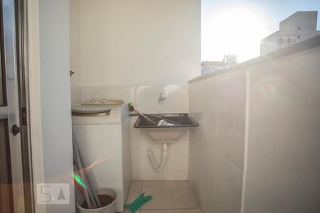 Varanda - Área de Serviço de apartamento à venda com 1 quarto, 58m² em Americanópolis, São Paulo