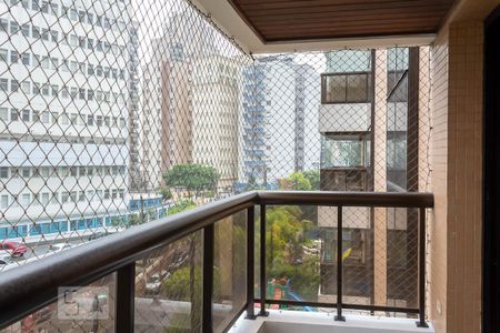Varanda da sala de apartamento para alugar com 4 quartos, 139m² em Santana, São Paulo