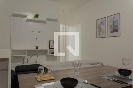 Sala / Cozinha / Área de serviço de apartamento para alugar com 1 quarto, 36m² em Taboão, São Bernardo do Campo