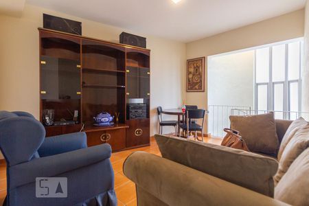 Sala de apartamento à venda com 1 quarto, 90m² em Bela Vista, São Paulo