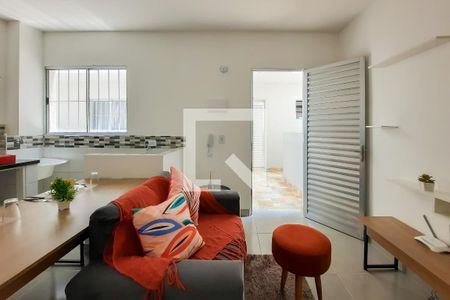 Sala de apartamento para alugar com 1 quarto, 40m² em Vila Santa Luzia, São Bernardo do Campo