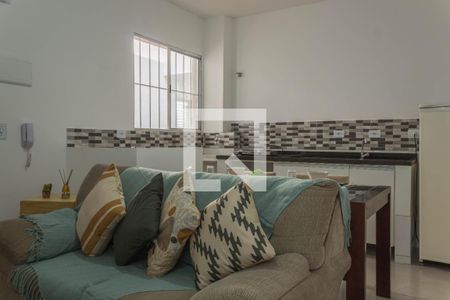 Sala de apartamento para alugar com 1 quarto, 37m² em Vila Santa Luzia, São Bernardo do Campo