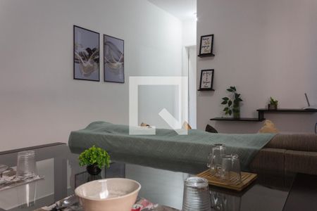 Sala de apartamento para alugar com 1 quarto, 37m² em Vila Santa Luzia, São Bernardo do Campo