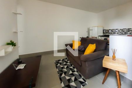 Sala de apartamento para alugar com 1 quarto, 40m² em Vila Santa Luzia, São Bernardo do Campo