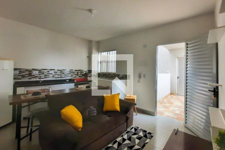 Sala de apartamento para alugar com 1 quarto, 40m² em Vila Santa Luzia, São Bernardo do Campo