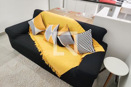 Sala de apartamento para alugar com 1 quarto, 40m² em Vila Santa Luzia, São Bernardo do Campo