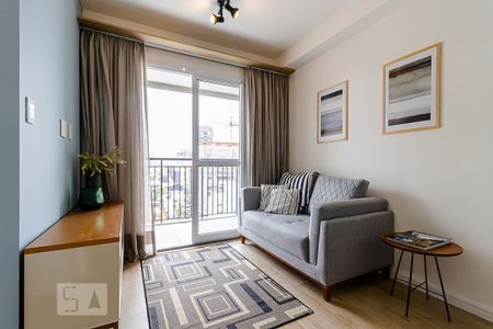Sala de apartamento à venda com 1 quarto, 33m² em Vila Mariana, São Paulo