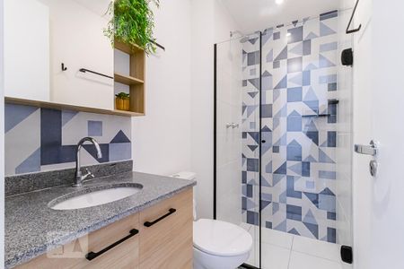 Apartamento para alugar com 33m², 1 quarto e sem vaga Apartamento para alugar com 33m², 1 quarto e sem vagaBanheiro