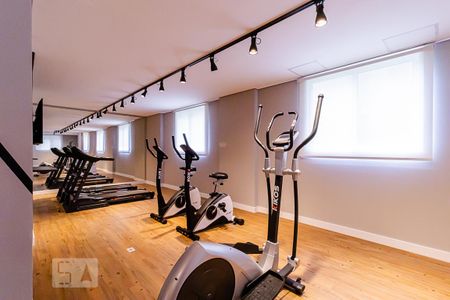 Apartamento para alugar com 33m², 1 quarto e sem vaga Apartamento para alugar com 33m², 1 quarto e sem vagaAcademia