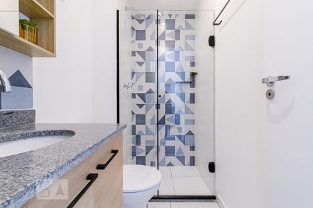 Apartamento para alugar com 33m², 1 quarto e sem vaga Apartamento para alugar com 33m², 1 quarto e sem vagaBanheiro