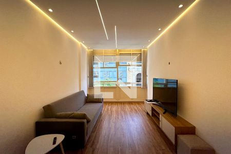 Sala de apartamento para alugar com 1 quarto, 60m² em Flamengo, Rio de Janeiro
