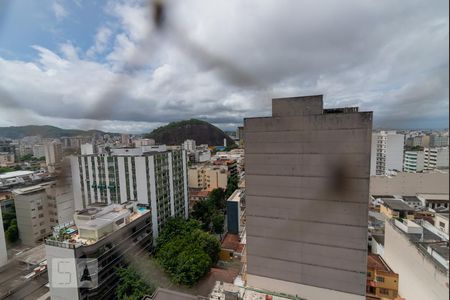 Vista da Sala de apartamento para alugar com 3 quartos, 90m² em Tijuca, Rio de Janeiro