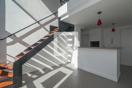 Sala / Cozinha de apartamento à venda com 2 quartos, 73m² em Moinhos de Vento, Porto Alegre