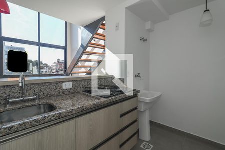 Sala / Cozinha de apartamento à venda com 2 quartos, 73m² em Moinhos de Vento, Porto Alegre