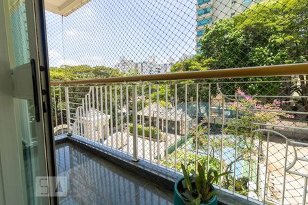 Varanda da Sala de apartamento à venda com 3 quartos, 147m² em Jardim, Santo André