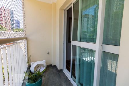 Varanda da Sala de apartamento à venda com 3 quartos, 147m² em Jardim, Santo André