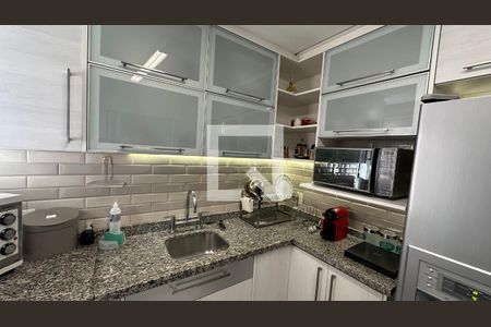 Sala/cozinha de apartamento à venda com 3 quartos, 119m² em Brooklin Paulista, São Paulo