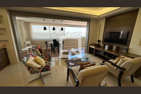 Sala/cozinha de apartamento à venda com 3 quartos, 119m² em Brooklin Paulista, São Paulo