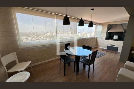Sala/cozinha de apartamento à venda com 3 quartos, 119m² em Brooklin Paulista, São Paulo