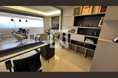 Sala/cozinha de apartamento à venda com 3 quartos, 119m² em Brooklin Paulista, São Paulo