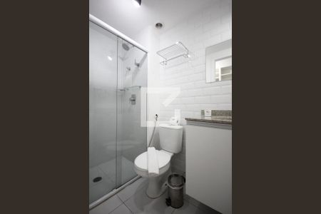 Banheiro de kitnet/studio à venda com 1 quarto, 25m² em Sé, São Paulo