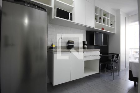 Studio à venda com 25m², 1 quarto e sem vagaCozinha