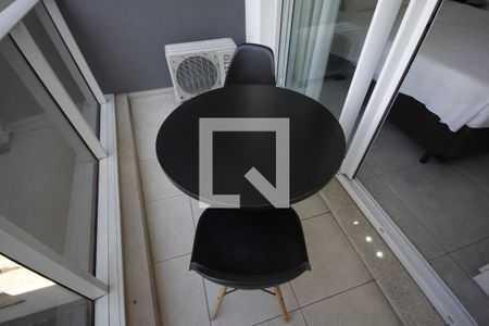 Studio à venda com 25m², 1 quarto e sem vagaVaranda
