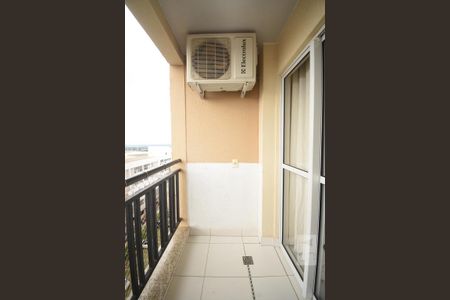Varanda da Sala de apartamento à venda com 1 quarto, 35m² em Sul (águas Claras), Brasília
