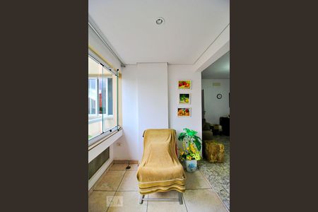Varanda Gourmet de apartamento à venda com 3 quartos, 132m² em Vila Lea, Santo André