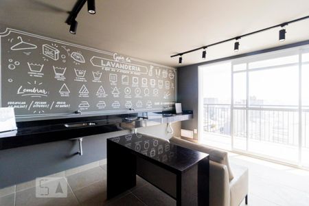 Studio para alugar com 35m², 1 quarto e 1 vagaLavanderia