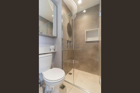 Studio para alugar com 35m², 1 quarto e 1 vagaBanheiro - Box de Vidro