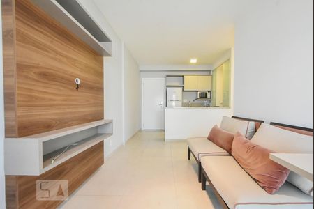 Sala de Estar de apartamento para alugar com 2 quartos, 57m² em Brooklin, São Paulo