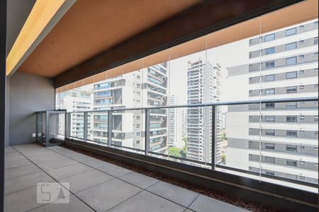 Varanda de apartamento para alugar com 2 quartos, 57m² em Brooklin, São Paulo