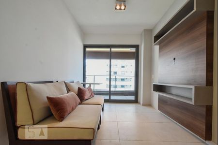 Sala de Estar de apartamento para alugar com 2 quartos, 57m² em Brooklin, São Paulo