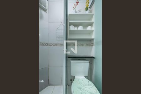 Banheiro de kitnet/studio à venda com 1 quarto, 22m² em Jabaquara, São Paulo