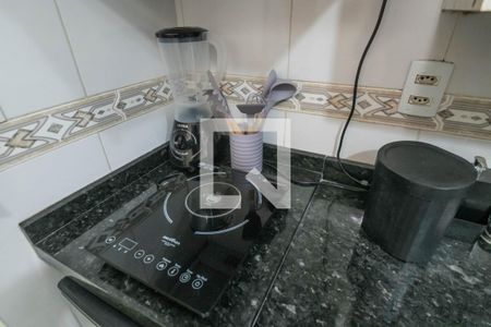 Cozinha de kitnet/studio para alugar com 1 quarto, 22m² em Jabaquara, São Paulo