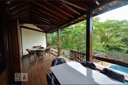 Casa de condomínio à venda com 379m², 4 quartos e 2 vagasVaranda da Sala