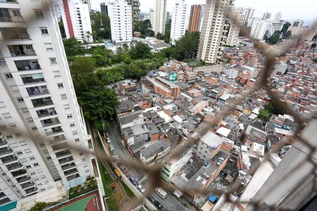 Vista da Sala de apartamento para alugar com 2 quartos, 65m² em Jardim Parque Morumbi, São Paulo