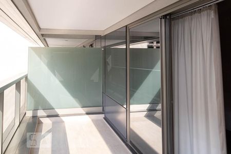 Studio à venda com 39m², 1 quarto e 1 vagaVaranda