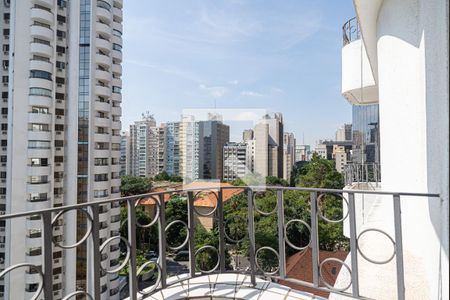 Varanda da Sala de apartamento para alugar com 1 quarto, 40m² em Bela Vista, São Paulo