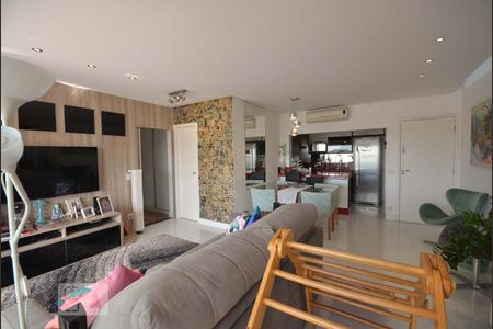 Sala de apartamento para alugar com 3 quartos, 103m² em Vila Firmiano Pinto, São Paulo