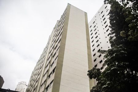 Apartamento para alugar com 42m², 1 quarto e 1 vagaFachada do Prédio