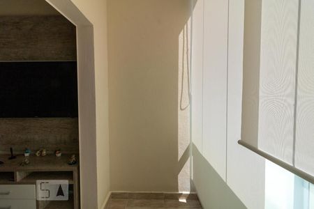 Varanda da Sala de apartamento para alugar com 2 quartos, 50m² em Vila Valparaíso, Santo André